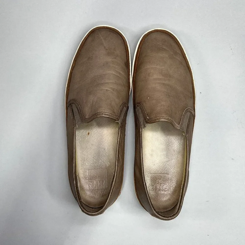 Frye Men's Size 10 Gavin Brown‎ Leather Slip On Shoes